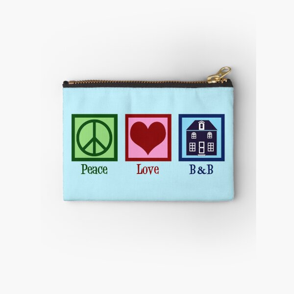 Item preview, Peace Love B & B Bed and Breakfast designed and sold by Epic Love Designs.
