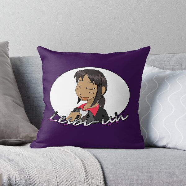 RAIN - Lesbi-ish Throw Pillow
