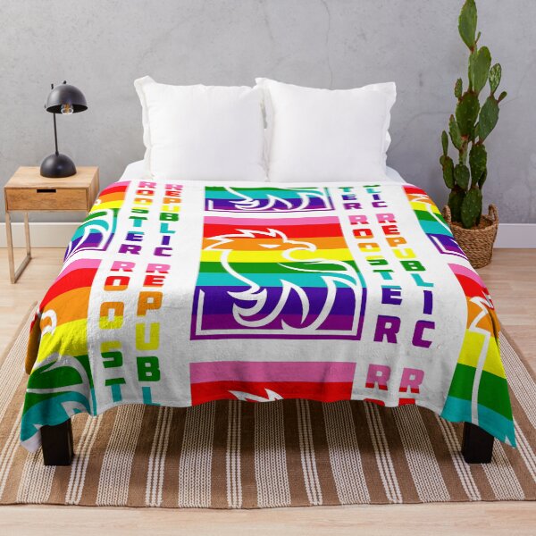 Item preview, Rooster Republic Rainbow Logo designed and sold by RoosterRepublic.