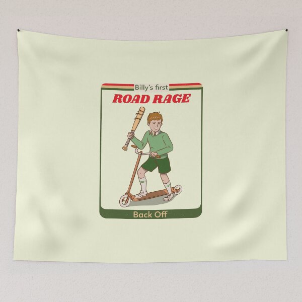 Item preview, Retro Style Road Rage Funny illustration designed and sold by ShineEyePirate.