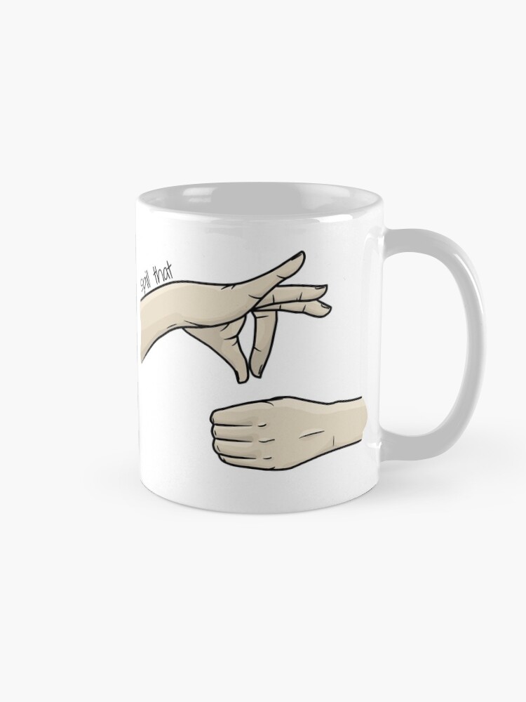 "Spill that [ASL] Tea! Mug" Coffee Mug for Sale by