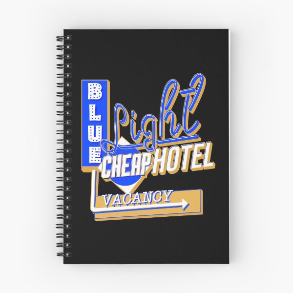 Item preview, Blue Light Cheap Hotel designed and sold by Sugar-Magnolia.