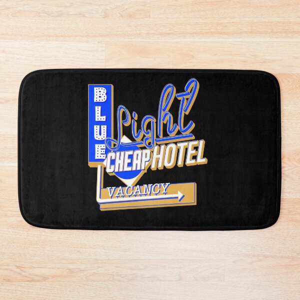 Item preview, Blue Light Cheap Hotel designed and sold by Sugar-Magnolia.