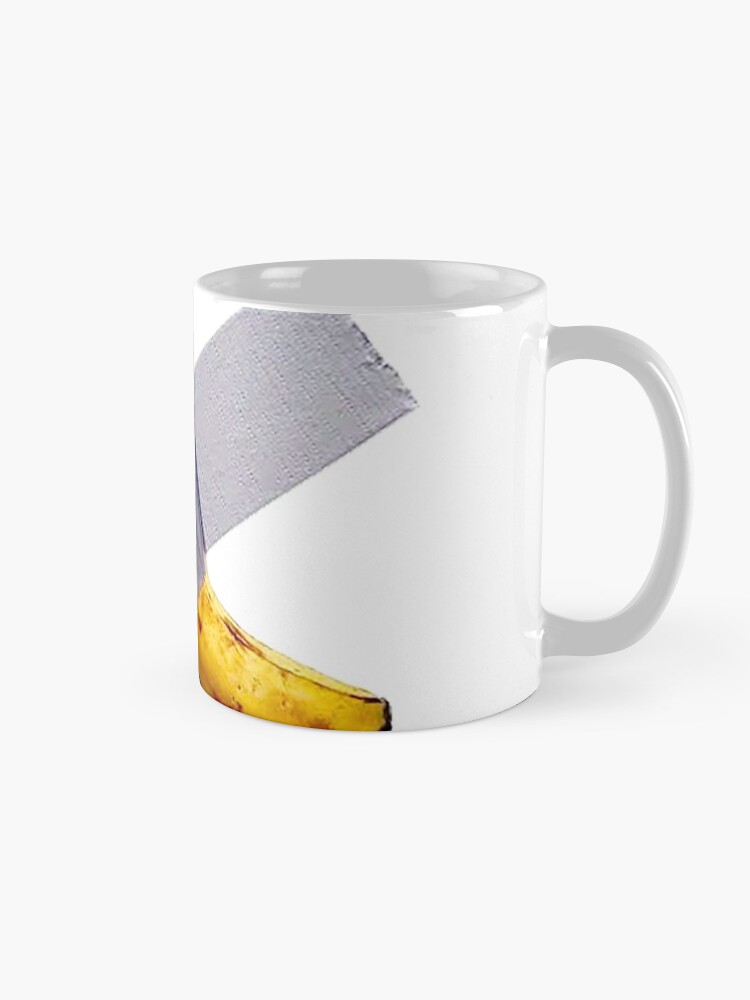 "Banana ducttape fine art to a wall easily worth 120k" Coffee Mug by