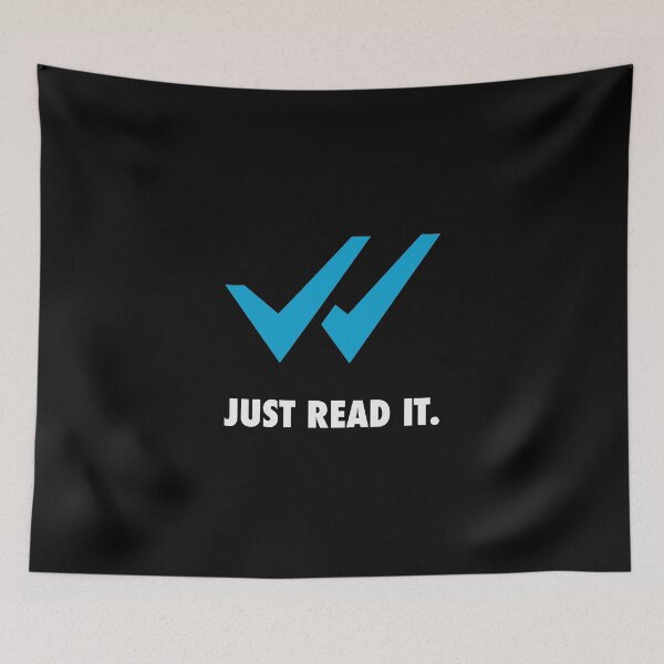 Item preview, JUST READ IT. designed and sold by Gramophone Cafe.