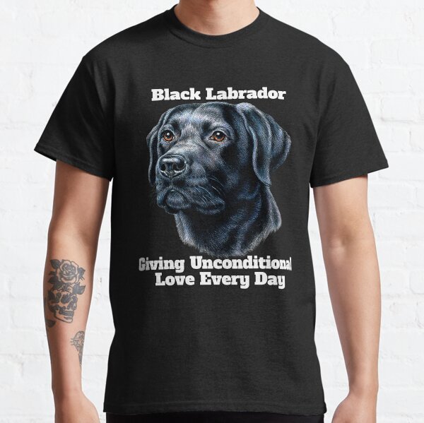 black labrador tee shirts