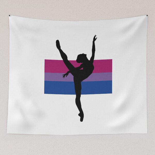 Item preview, Love and Dance - Bi Flag no.1 designed and sold by TheQuirkySide.