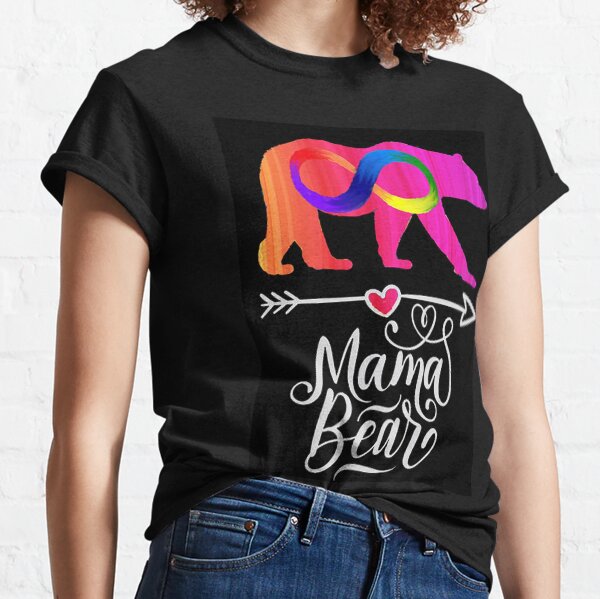 Autistic Acceptance Mama Bear Classic T-Shirt