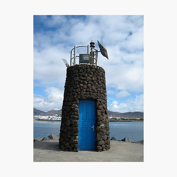 volcanic rock lighthouse Photographic Print