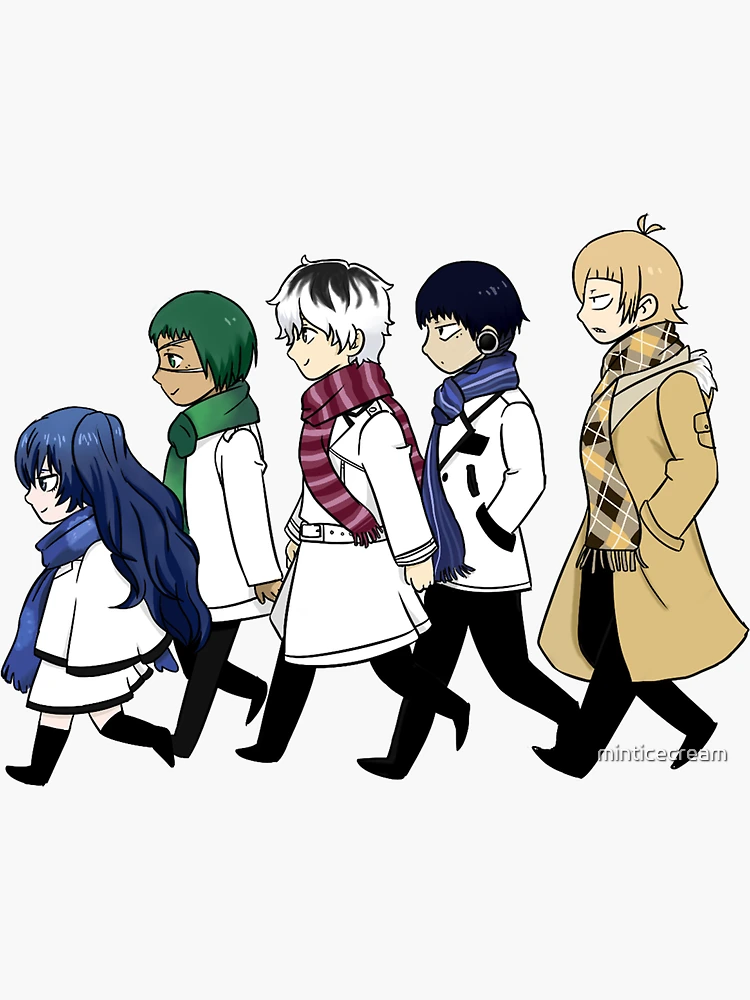 Quinx Squad Chibis posted by official anime twitter : r/TokyoGhoul