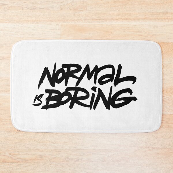 Item preview, Normal Is Boring designed and sold by Zagach Letters.