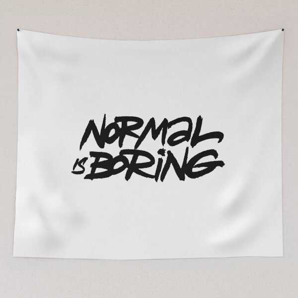 Item preview, Normal Is Boring designed and sold by Zagach Letters.