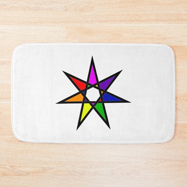 Item preview, Light of the Seven Colors of the Rainbow Star designed and sold by SolarCross.
