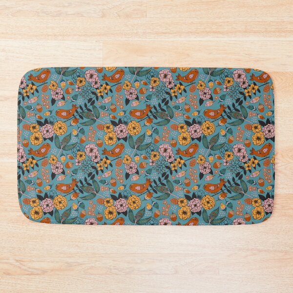 Item preview, Fall birds and flowers designed and sold by Palifino.