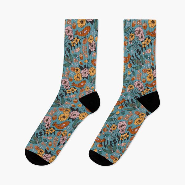 Item preview, Fall birds and flowers designed and sold by Palifino.