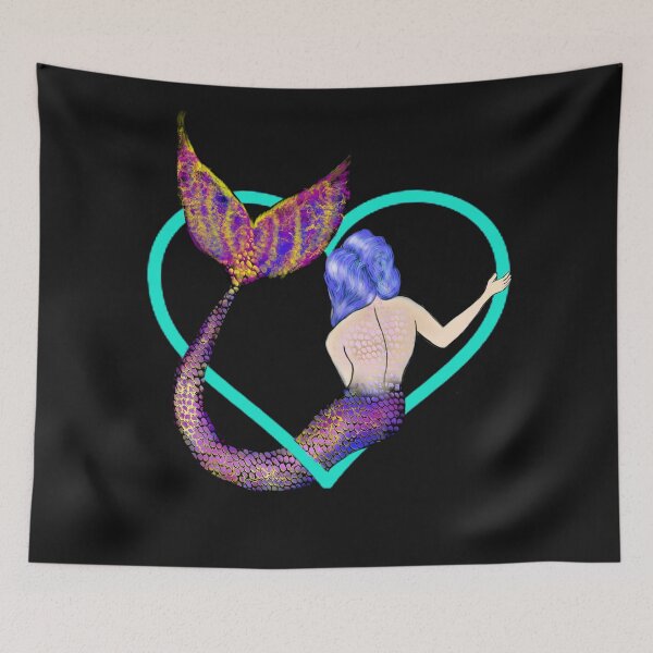 Item preview, Mermaid Heart designed and sold by theerraticmind.