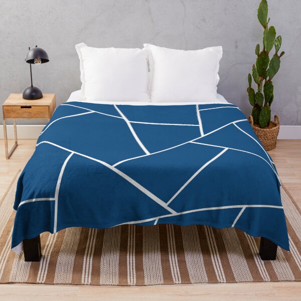 Item preview, Classic Blue Geometric Glam #1 #geo #decor #art designed and sold by Anita's & Bella's Art.
