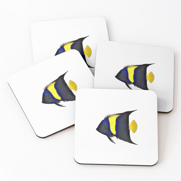 Item preview, Asfur Angelfish saltwater marine fish designed and sold by AngryOcean.