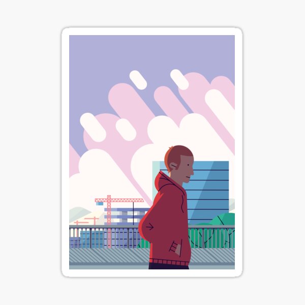 City Stroll Sticker