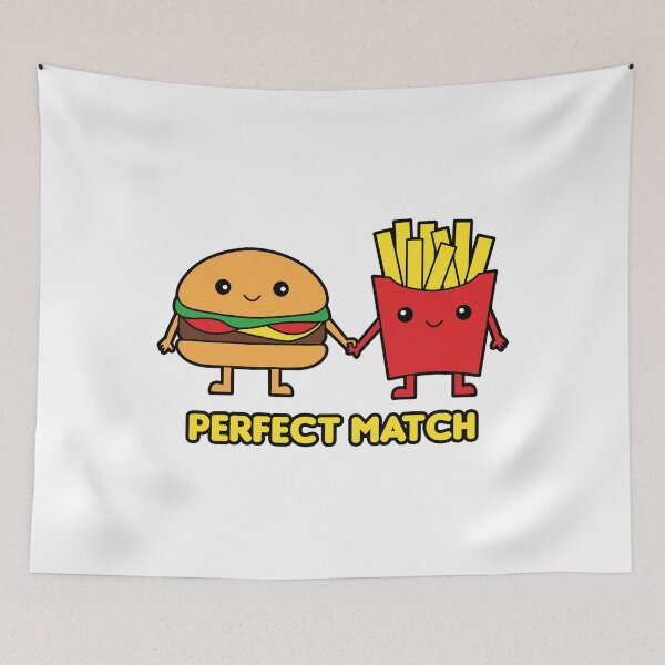 Item preview, Perfect Match Burgers & Pommes designed and sold by nmdesigns1.
