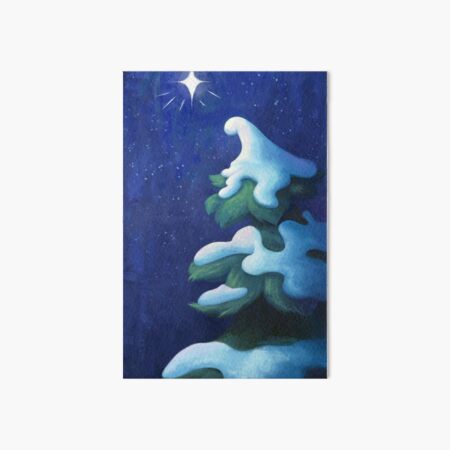 O Christmas Tree Art Board Print