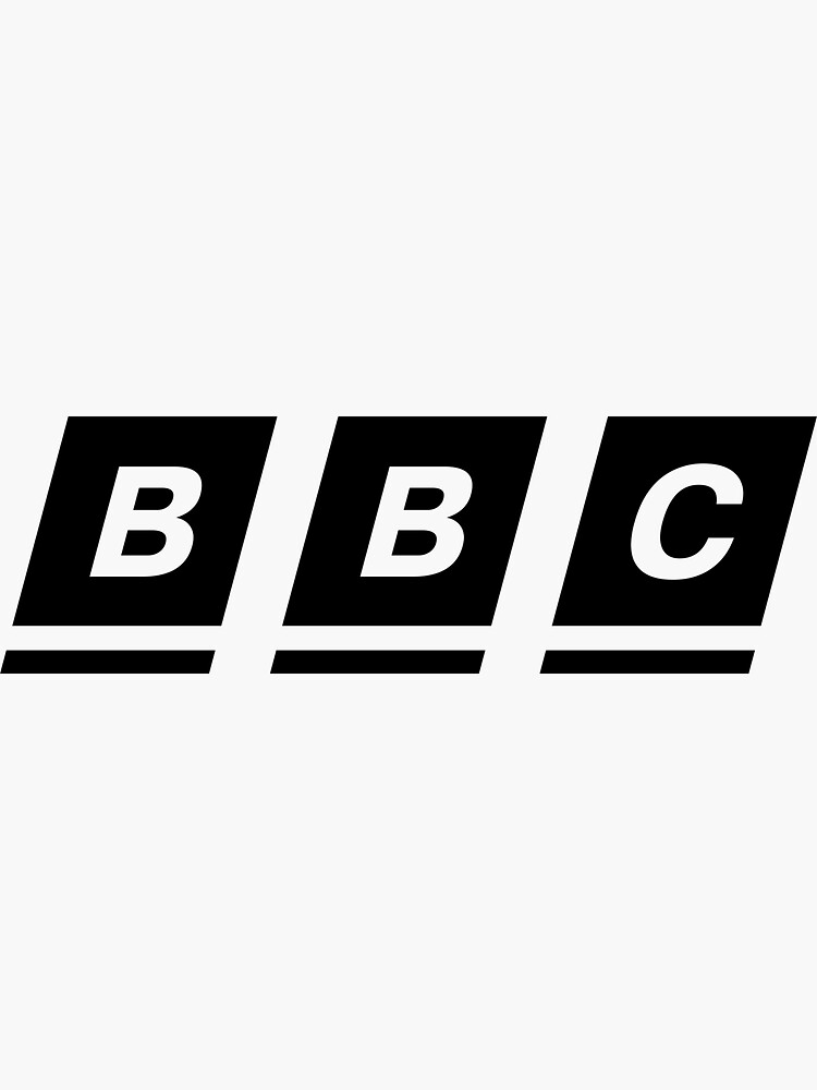 "Vintage BBC Logo" Sticker For Sale By Dial-A-4Autism | Redbubble