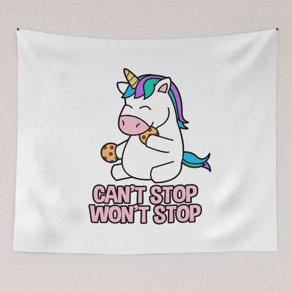 Item preview, Can not stop will not stop unicorn designed and sold by nmdesigns1.