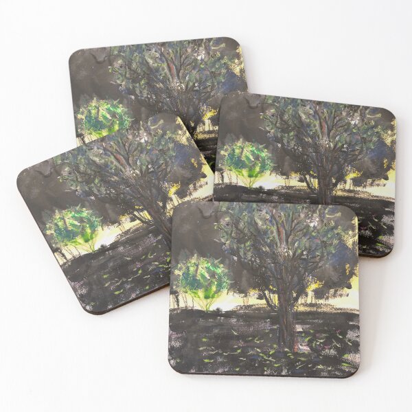 Item preview, black landscape designed and sold by Marianna Tankelevich.