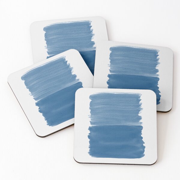 Item preview, Classic Blue Abstract Minimalism #1 #minimal #ink #decor #art designed and sold by Anita's & Bella's Art.
