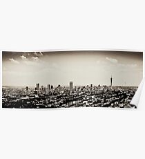 Johannesburg East with CBD in Background Poster