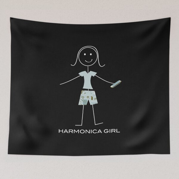 Item preview, Funny Womens Harmonica design designed and sold by whyitsme.