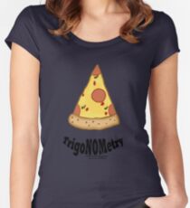TrigaNOMetry Nerd-Humor T-Shirt Women's Fitted Scoop T-Shirt