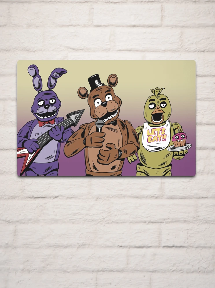 FNAF - Chica Metal Print for Sale by SaiNeko08