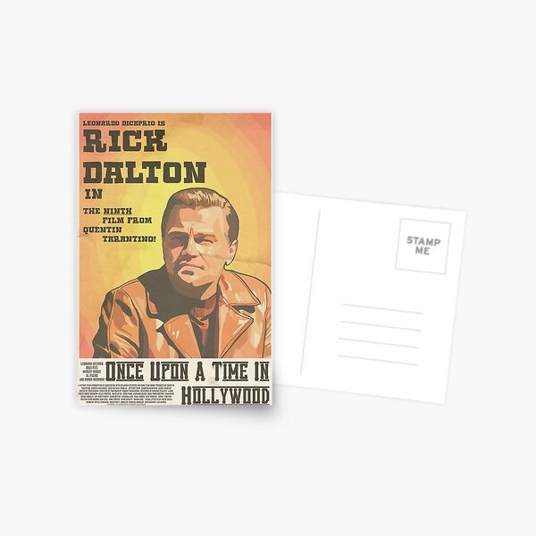 Item preview, Once Upon a Time In Hollywood Rick Dalton Poster designed and sold by colsaboss.