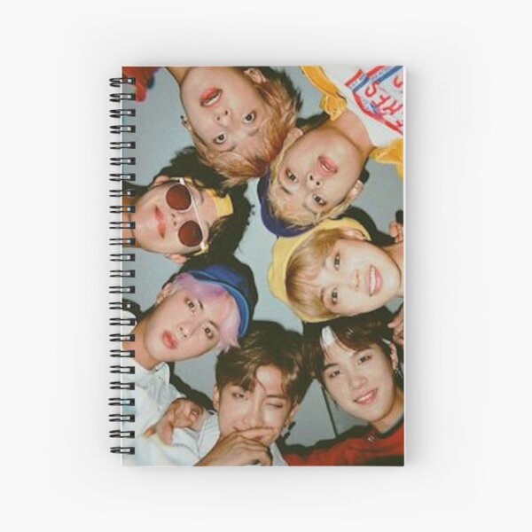 BTS Poster Spiral Notebook