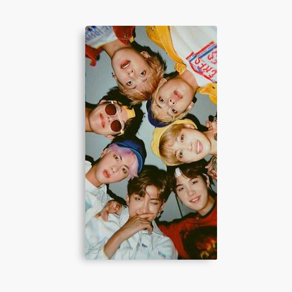 BTS Poster Canvas Print