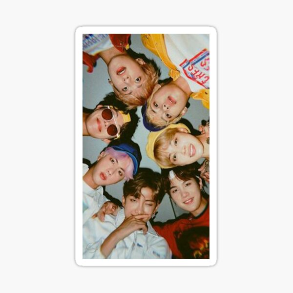 BTS Poster Sticker