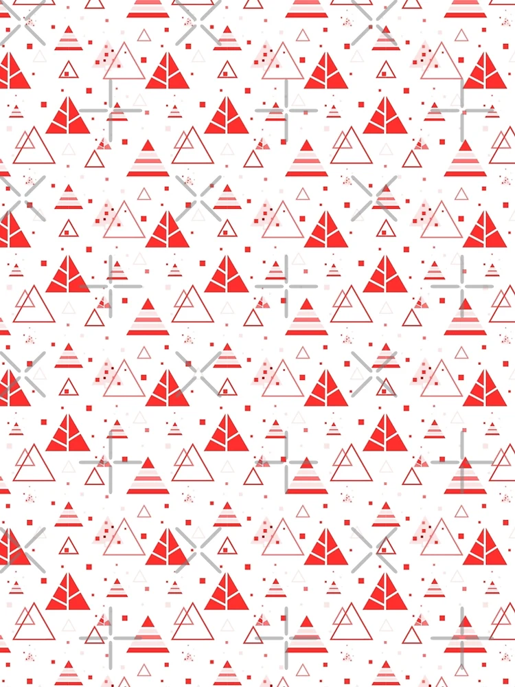 Thumbnail 5 of 5, A-Line Dress, Christmas Pattern - Red [Roufxis-Rb] designed and sold by RoufXis.