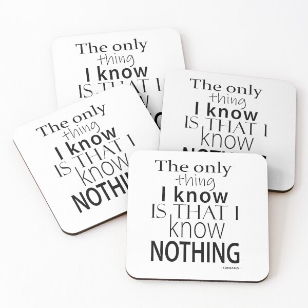 Item preview, Dark Thoughts - I Know Nothing designed and sold by Eye on the Blueline.
