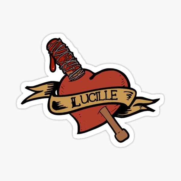 The Walking Dead This Is Lucille Sticker 