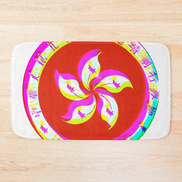 Item preview, Emblem of Hong Kong Glitch Art - Cyberpunk Version Design designed and sold by Dator.