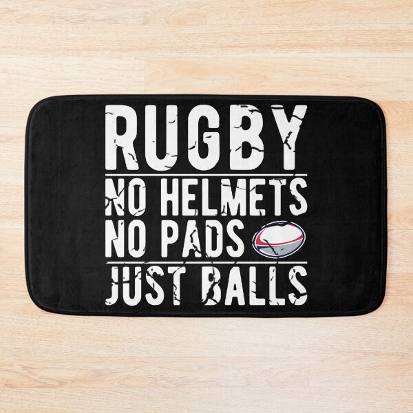 Item preview, Rugby No Helmets No Pads Just Balls - Funny Rugby Gift designed and sold by Dan66.