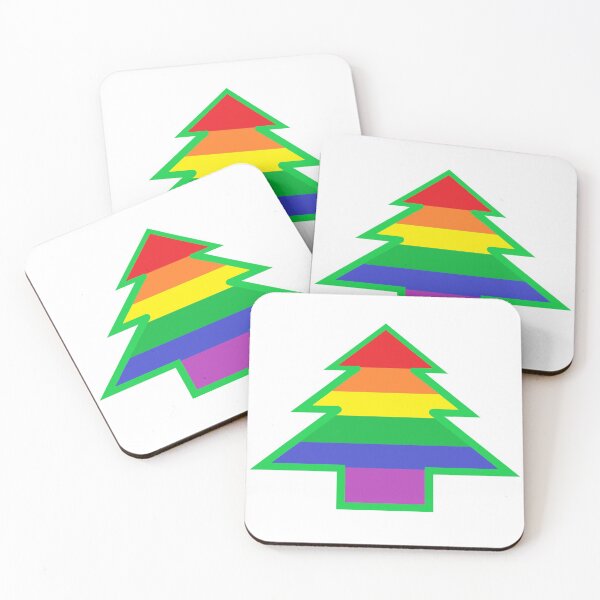 Item preview, Homosexual/Homoromantic/Gay/Rainbow Pride: Christmas Tree designed and sold by DisneyFanatic23.