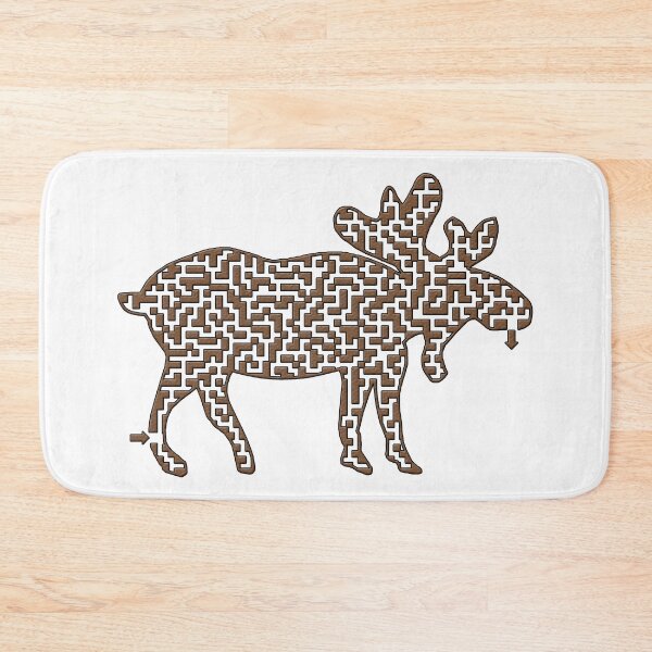 Item preview, Bull Moose Shaped Maze & Labyrinth designed and sold by gorff.