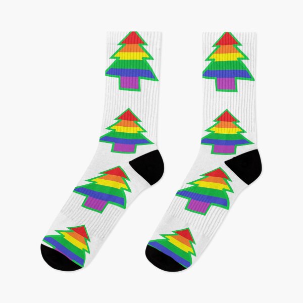 Item preview, Homosexual/Homoromantic/Gay/Rainbow Pride: Christmas Tree designed and sold by DisneyFanatic23.