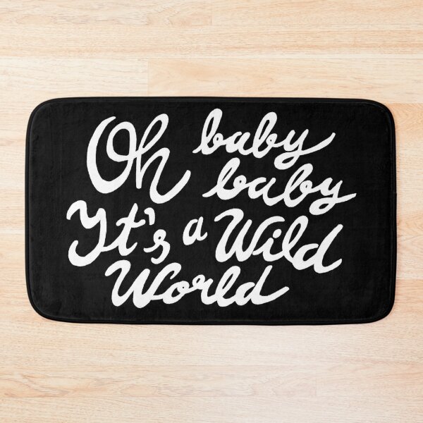 Item preview, Wild World (white letters) designed and sold by mari95santos.