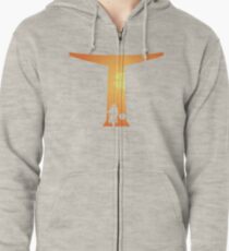 The Bounty Hunter and The Child Zipped Hoodie