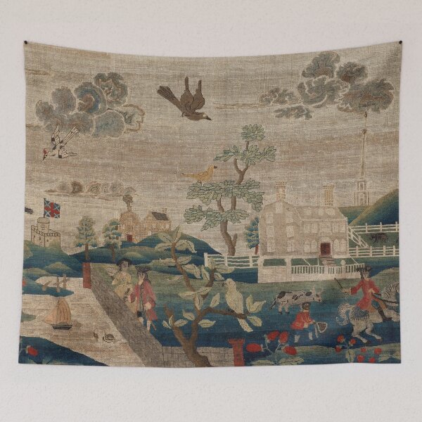 Item preview, View of Boston Common by Hannah Otis (c 1750) designed and sold by allhistory.