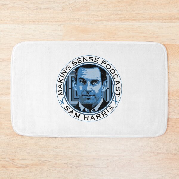 Item preview, Sam Harris JRE Making Sense Podcast Poster designed and sold by AMehroke.