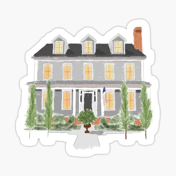 "House" Sticker for Sale by cengel199 Redbubble